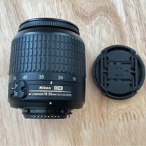 Nikon AF-S DX Nikkor 18-55mm f/3.5-5.6G VR II Zoom Kit Camera Lens Photography